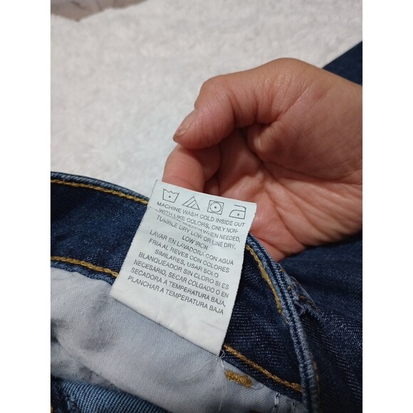 Wrangler Women's Blue Denim Stretch Capri Jeans Size 12M - Picture 9 of 9